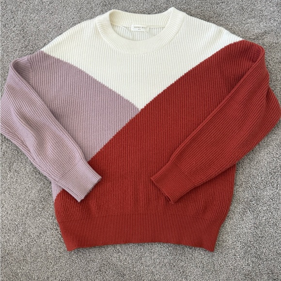 Sophie Rue Diagonal Color Block Sweater - Picture 2 of 3